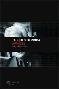 Avances - Jacques Derrida - copertina