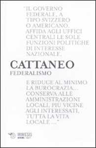 Libro Federalismo Carlo Cattaneo