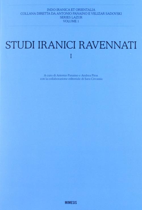 Studi iranici ravennati. Vol. 1 - copertina