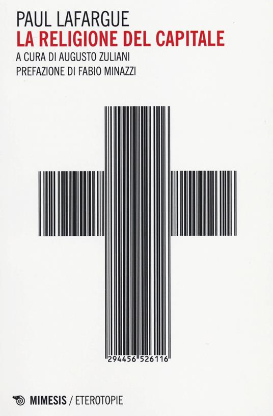 La religione del capitale - Paul Lafargue - copertina