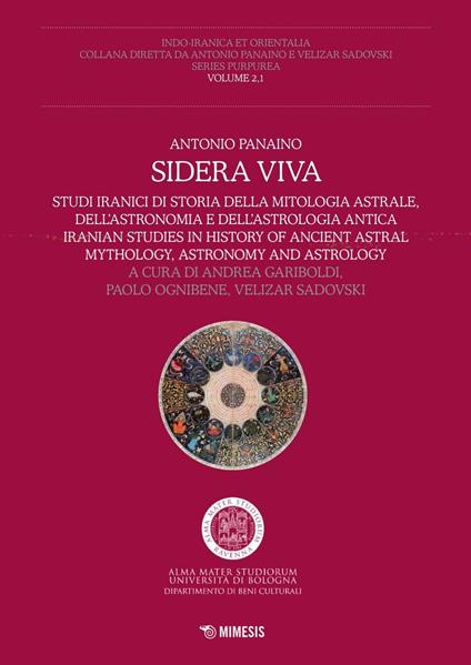 Sidera viva - Antonio Panaino - copertina