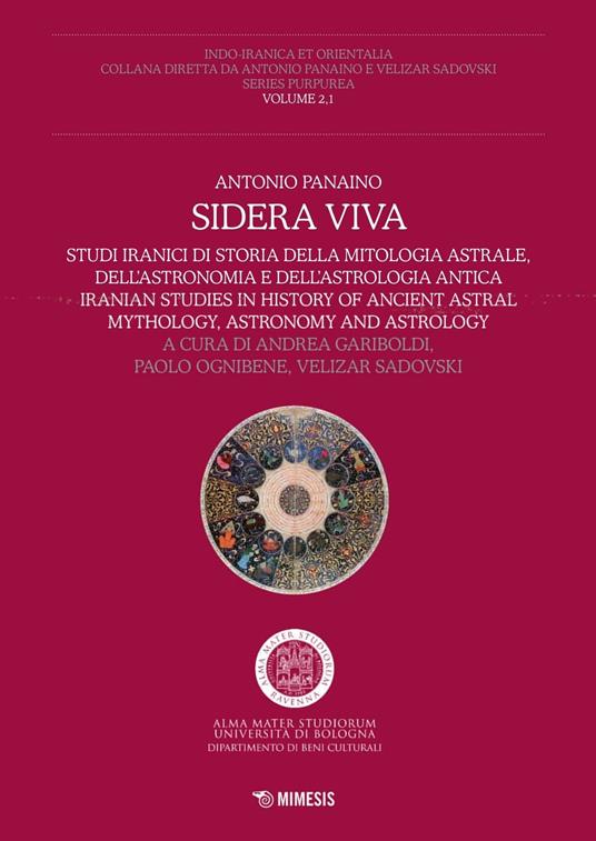 Sidera viva - Antonio Panaino - copertina