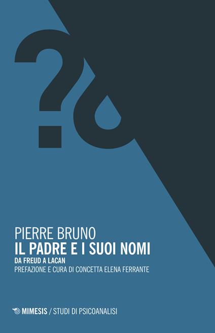 Il padre e i suoi nomi. Da Freud a Lacan - Pierre Bruno - copertina
