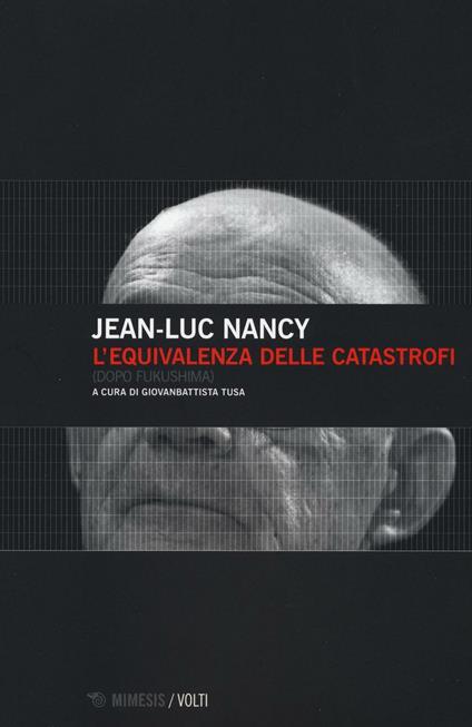 L'equivalenza delle catastrofi (dopo Fukushima) - Jean-Luc Nancy - copertina