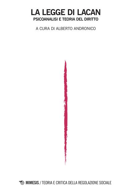 La legge di Lacan. Psicanalisi e teoria del diritto - copertina