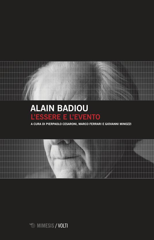L' essere e l'evento - Alain Badiou - copertina