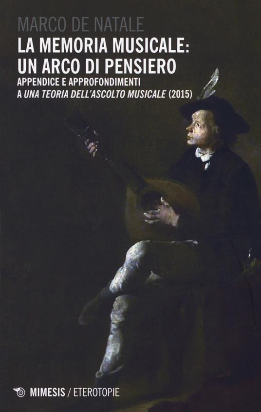 La memoria musicale: un arco di pensiero. Appendice e approfondimenti a «Una teoria dell'ascolto musicale (2015)» - Marco De Natale - copertina