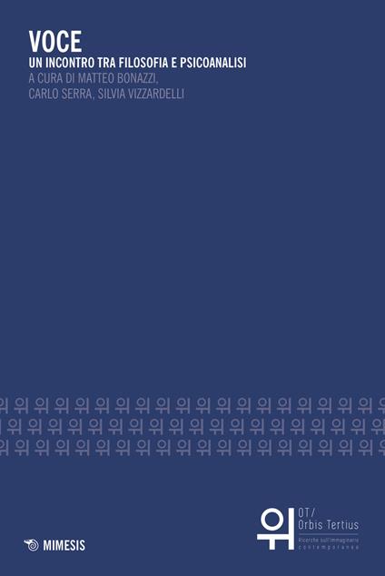 Voce. Un incontro tra filosofia e psicoanalisi - copertina