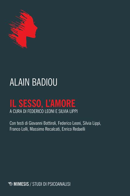Il sesso, l'amore - Alain Badiou - copertina