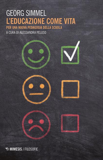 L' educazione come vita. Per una nuova pedagogia - Georg Simmel - copertina