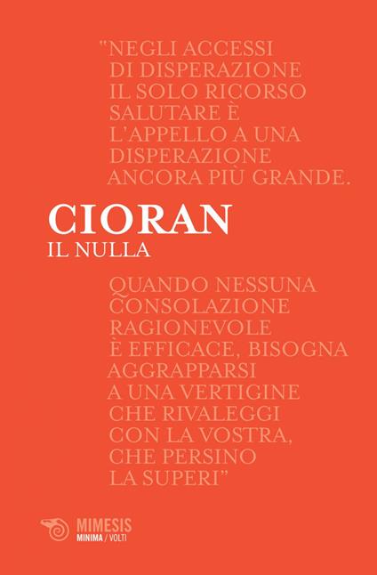 Il nulla. Lettere a Marin Mincu (1987-1989). Testo originale a fronte - Emil M. Cioran,Giovanni Rotiroti - ebook