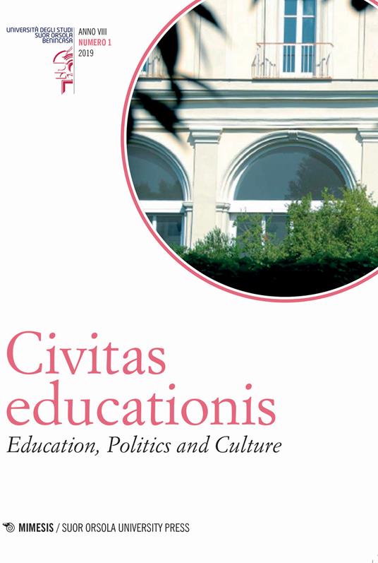 Civitas educationis. Education, politics and culture (2019). Vol. 1 - copertina