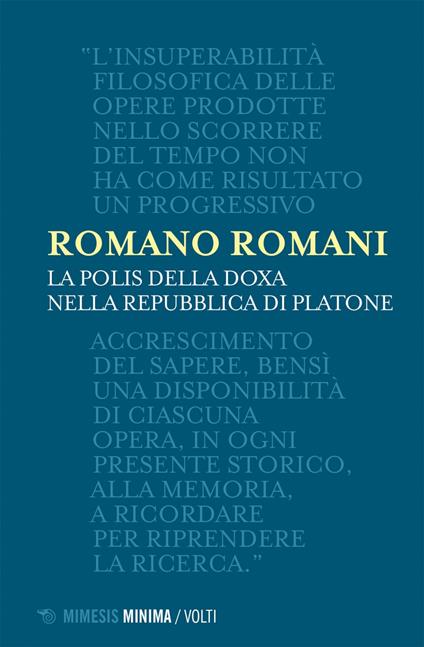 La polis della doxa nella Repubblica di Platone - Romano Romani - ebook