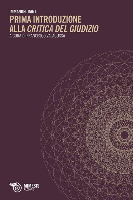 Prima introduzione alla «Critica del giudizio». Testo tedesco a fronte - Immanuel Kant,Francesco Valagussa - ebook