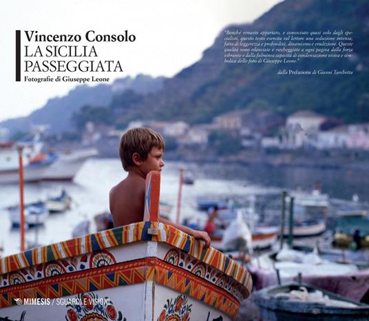 La Sicilia passeggiata - Vincenzo Consolo - copertina