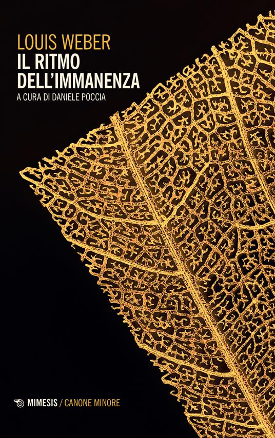 Il ritmo dell'immanenza - Louis Weber - copertina