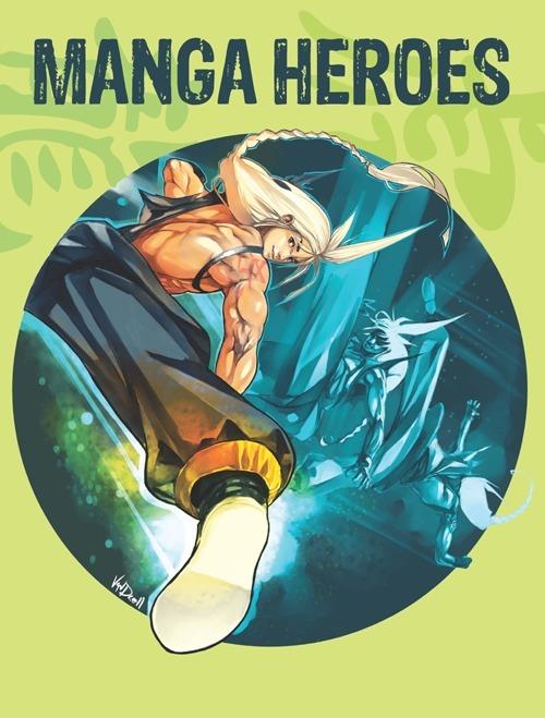 Manga heroes. Ediz. italiana, inglese, spagnola e portoghese - copertina