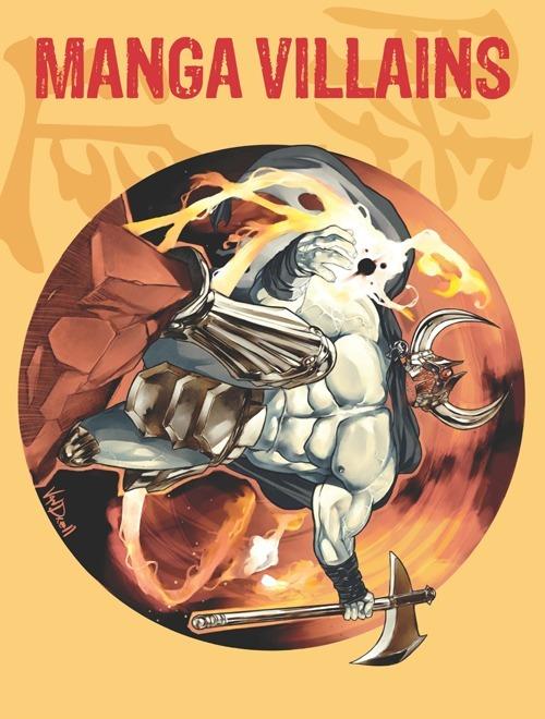 Manga villains. Ediz. italiana, inglese, spagnola e portoghese - copertina