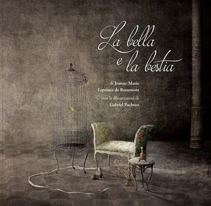 La bella e la bestia - Jeanne-Marie Leprince de Beaumont - copertina