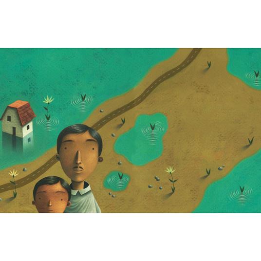 Papà e le pozzanghere. Ediz. a colori - Lawrence Schimel - 2