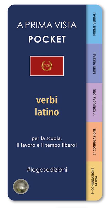 A prima vista pocket: verbi latina - copertina