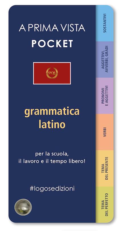 A prima vista pocket: grammatica latina - copertina