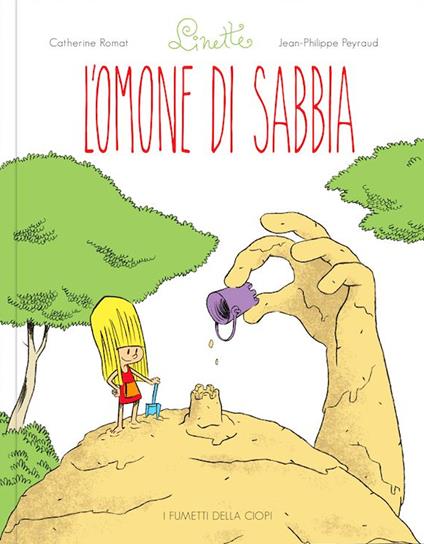 L'omone di sabbia. Linette - Catherine Romat - copertina