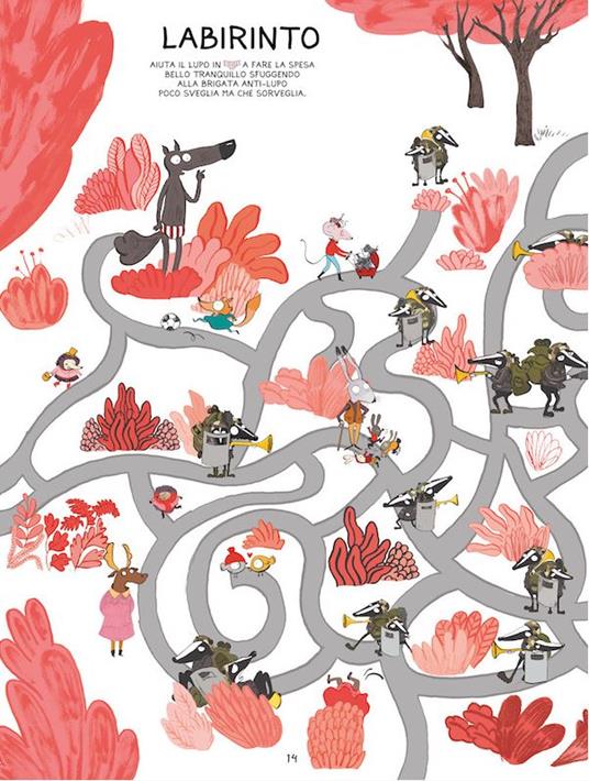 Il lupo in mutanda. Quaderno di esercizi e giochi scemi - Wilfrid Lupano - 4