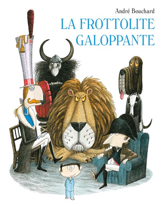 La frottolite galoppante - André Bouchard - copertina