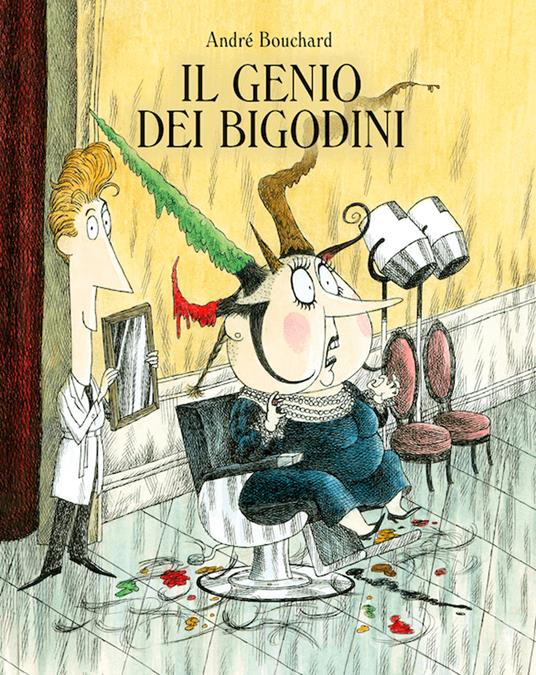 Il genio dei bigodini - André Bouchard - copertina