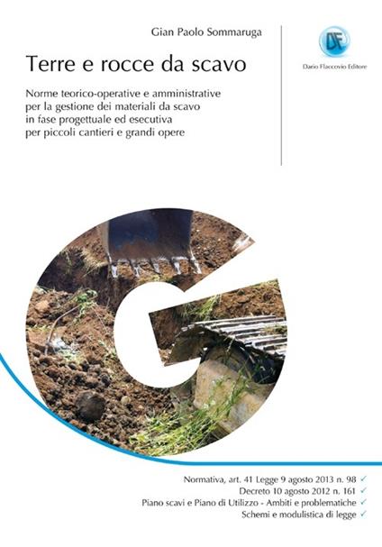 Terre e rocce da scavo - Gian Paolo Sommaruga - copertina