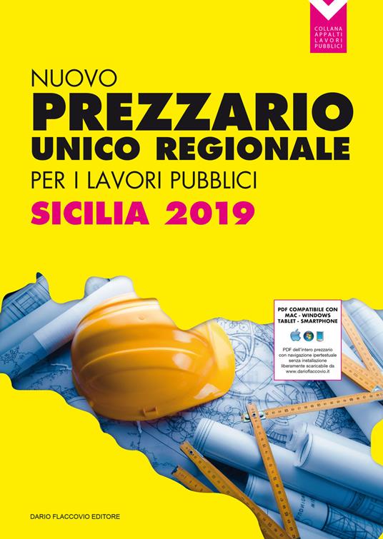 Nuovo Prezzario Regione Sicilia 2019 - copertina