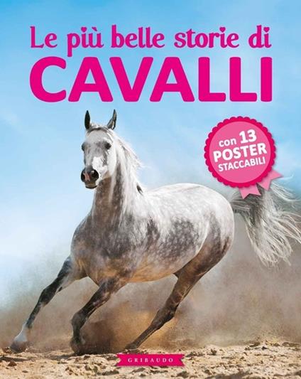 Le più belle storie di cavalli. Con poster. Ediz. illustrata - Christelle Huet-Gomez - copertina