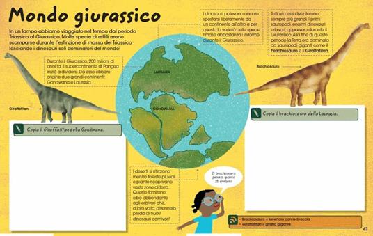 Gioco e imparo con i dinosauri. Ediz. illustrata - Anne Rooney - 2