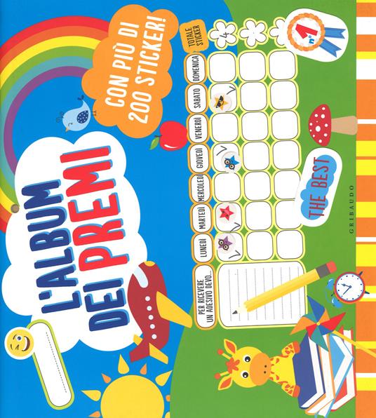 L'album dei premi. Con adesivi. Ediz. illustrata - copertina