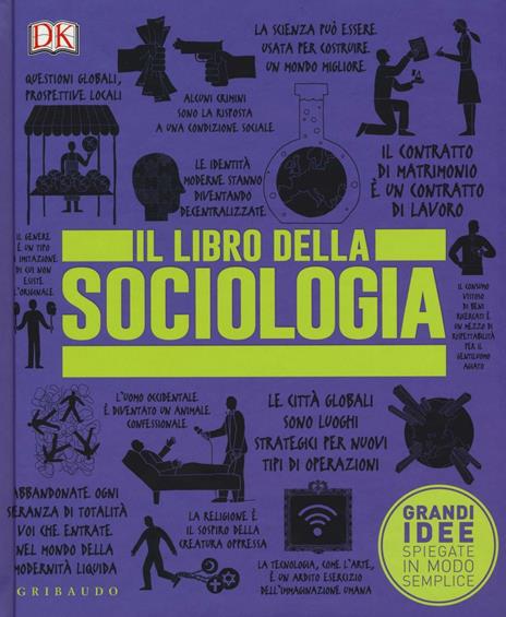 Il libro della sociologia. Grandi idee spiegate in modo semplice - copertina