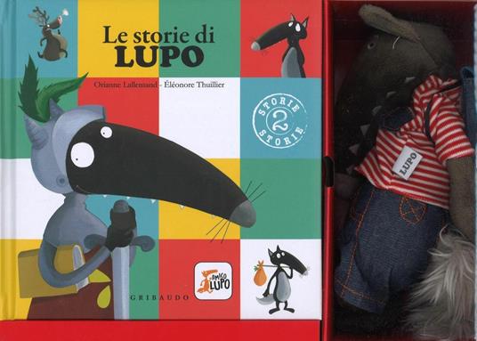 Leggi e gioca con lupo e i vestitini. Ediz. a colori. Con gadget - Orianne Lallemand,Éléonore Thuillier - copertina