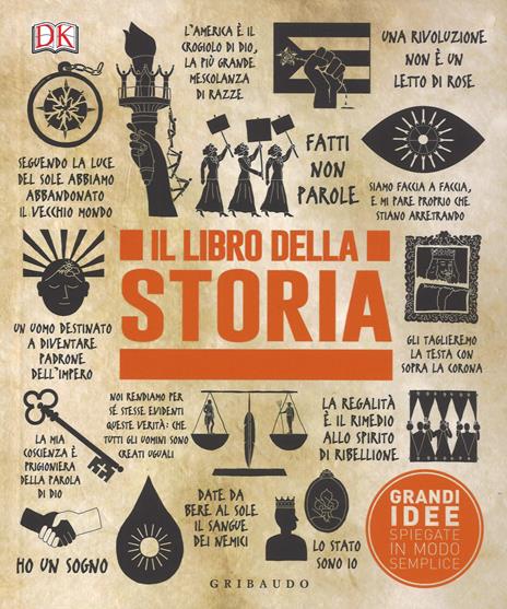 Il libro della storia. Grandi idee spiegate in modo semplice - copertina