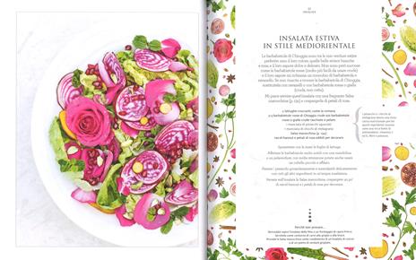 Insalate + ricette colorate e nutrienti con frutta e verdura di stagione - Amber Locke - 4