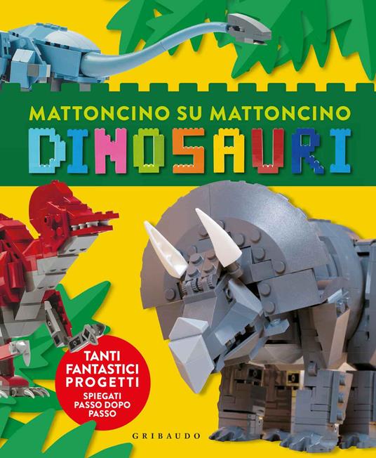 Dinosauri. Mattoncino su mattoncino. Ediz. a colori - Warren Elsmore - copertina