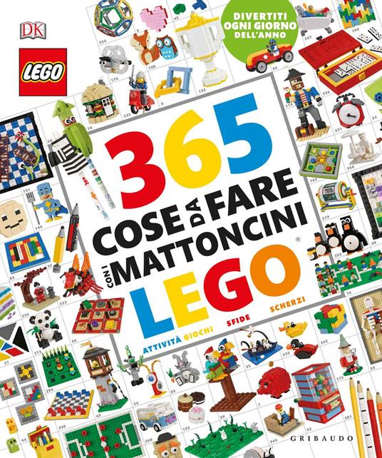 365 cose da fare con i mattoncini Lego. Ediz. a colori - Simon Hugo - copertina