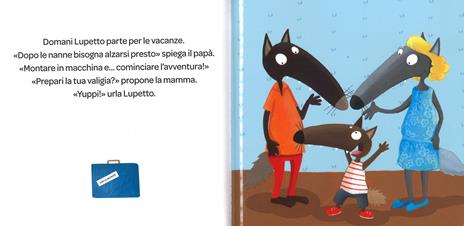 Lupetto va in vacanza. Amico lupo. Ediz. a colori - Orianne Lallemand - 2
