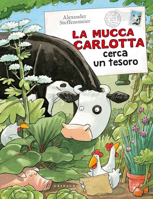La mucca Carlotta cerca un tesoro. Ediz. a colori - Alexander Steffensmeier - copertina