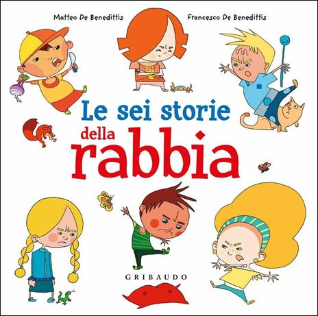 Le sei storie della rabbia - Matteo De Benedittis - copertina