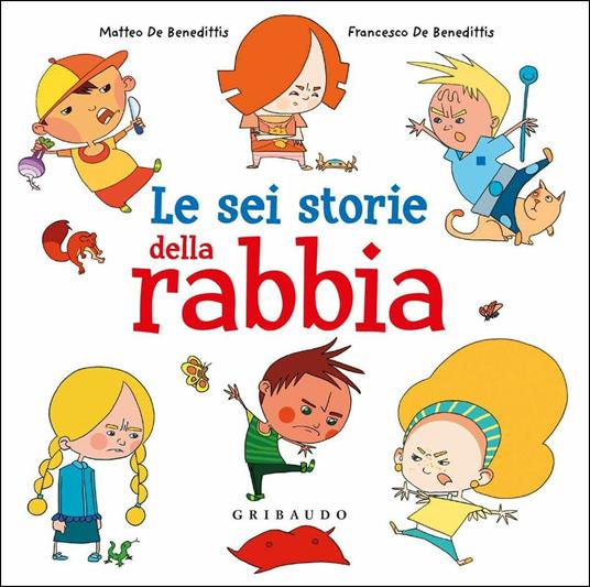Le sei storie della rabbia - Matteo De Benedittis - copertina