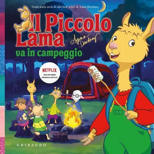 Il piccolo Lama va in campeggio. Ediz. a colori - Anna Dewdney - copertina