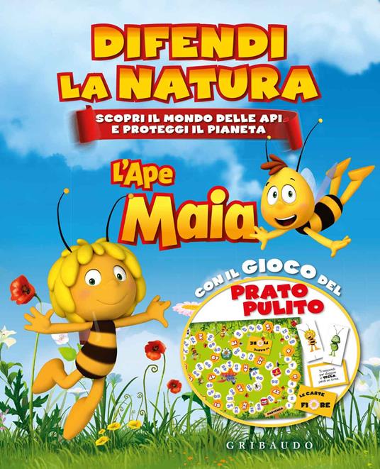 L' Ape Maia. Difendi la natura. Scopri il mondo delle api e proteggi il pianeta. Ediz. a colori - Enrica Ricciardi - copertina