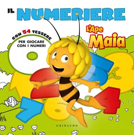 L'Ape Maia. Il numeriere. Ediz. a colori - copertina
