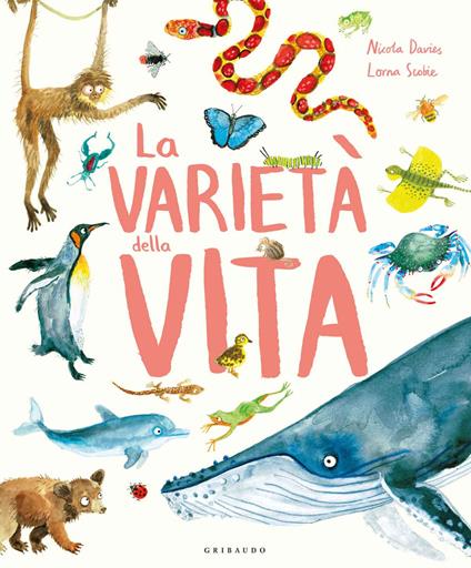 La varietà della vita. Ediz. a colori - Nicola Davies,Lorna Scobie - copertina