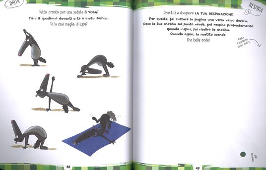 Scopri le emozioni con il lupo. Amico lupo. Con adesivi. Ediz. a colori - Orianne Lallemand - 5